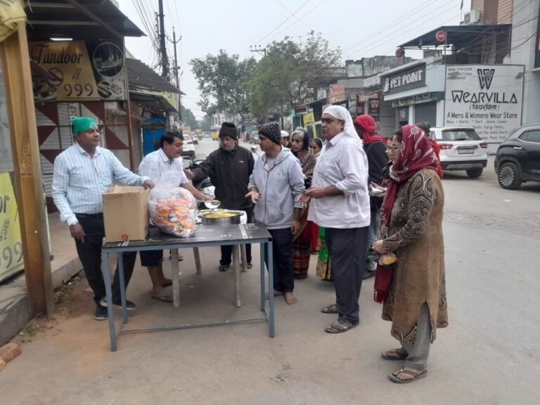 आदर्श झूलेलाल की प्रभात फेरी निकाल भक्तों ने दिया बड़ा संदेश ।