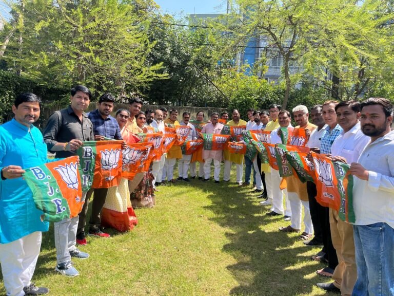 भाजपा का 45 वा स्थापना दिवस…..  अटल बिहारी वाजपाई जी से लेकर प्रधानमंत्री नरेन्द्र मोदी जी युग तक का सफर ।