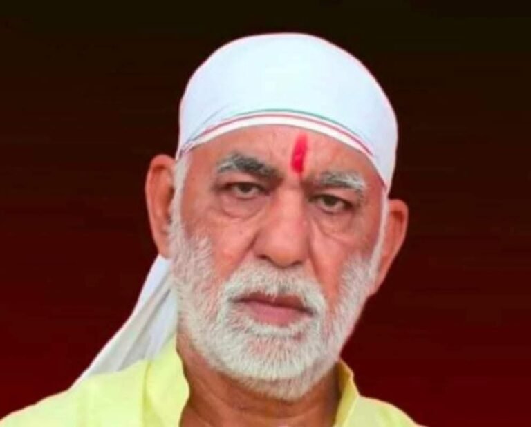 श्री देशराज देशी जी को भावभीनी श्रद्धांजली, पार्टी ध्वज के साथ हुई अंतिम विदाई ।