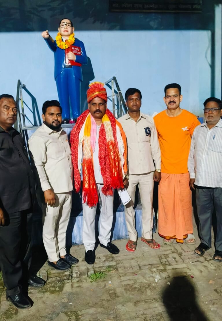 डॉ. बी. आर. अम्बेडकर जन्मोत्सव कमेटी के महानगर,अध्यक्ष बने सुन्दर बेनीवाल ।