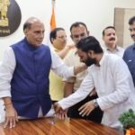 भारतीय किसान कामगार मजदूर सभा (भाजपा समर्पित) ने रक्षा मंत्री राजनाथ सिंह को जन्मदिवस पर दी शुभकामनाएं, लिया आशीर्वाद ।