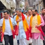 वाल्मीकी धर्मशाला निर्माण कार्य का महापौर ने किया निरीक्षण, समाज की वर्षों पुरानी मांग हो रही साकार