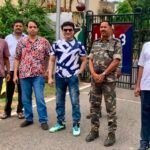 बॉलीवुड अभिनेता किस्सू राहुल पहुंचे खलारी-मैकलुस्कीगंज ।