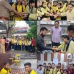 तेजस इंटरनेशनल स्कूल की छात्राओं ने सीएमएस, कोतवाल समेत गणमान्य को राखी बांधकर मनाया रक्षाबंधन पर्व ।