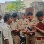 माधापुर में सोती दो लड़कियों पर तेजाब से हमला, मेरठ रेफर – C O व S H O मौके पर ।