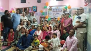 आर्ट ऑफ लिविंग जामताड़ा ने मनाई अपना रजत जयंती, सत्संग में झूमे श्रद्धालु । 