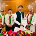 राष्ट्रवादी नवनिर्माण दल में शामिल हुए अंकित तिवारी, बने उत्तर प्रदेश प्रदेश महासचिव ।