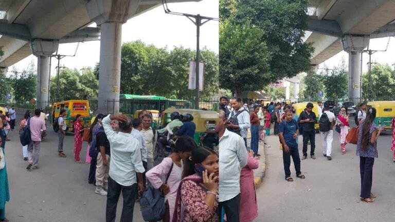 राजधानी दिल्ली में 15 तारीख से शुरू हुई हड़ताल के तीसरे दिन अब दिल्ली के तमाम बस डीपो हुए बंद ।                         