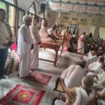 भाजपा पदाधिकारियों ने दिगंबर एवं श्वेतांबर जैन परंपरा के संतों से लिया मंगल आशीर्वाद ।
