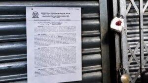 चांदनी चौक के कूचा महाजनी में MCD का बड़ा एक्शन, 54 दुकानें सील, सुबह-सुबह कार्रवाई से व्यापारियों में हड़कंप!