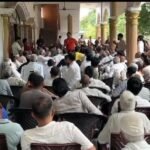 ग्राम गनौली में विधायक आवास पर 36 बिरादरी विधायक नंदकिशोर गुर्जर के पक्ष में लामबंद ।