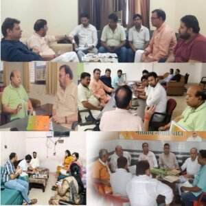 मुरादनगर विधानसभा में एमएलसी स्नातक चुनाव की तैयारियां तेज, मतदान बढ़ाने का ब्लूप्रिंट तैयार ।