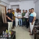 वीरता के सम्मान से गौरवान्वित हुआ औरा कायमेरा परिवार, नीरज कुमार पाल का हुआ भव्य सम्मान